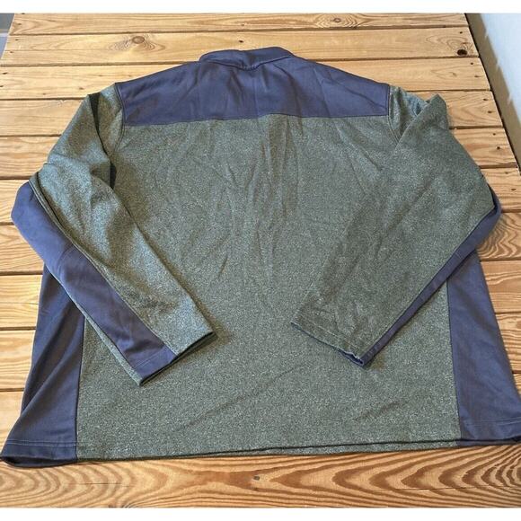 Columbia 1/2 Zip Pullover Jacket Size 2XL Men’s Green - Picture 2 of 7
